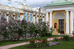 Catherine Palace Gardens Tsarskoe Selo St Petersburg Russia