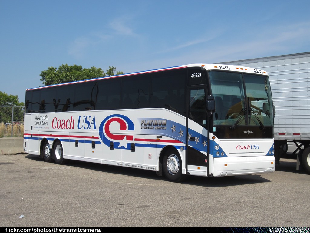 Coach USA Wisconsin 46221 | Operated by: Wisconsin Coach Lin… | Flickr