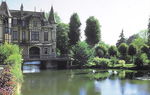 2002 house france seine river hotel oldphoto manor normandy connelles stevelamb lemoulindeconnelles