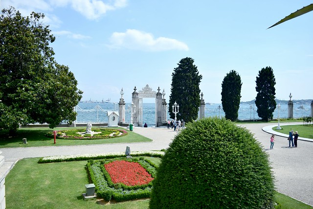 #Dolmabahce #Palace #Sarayi #Backyard #Garden #Bosphorus #Istanbul #Turkey #Nikon #2014 #Heritage