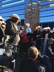 Mayor Nenshi with the Grey Cup