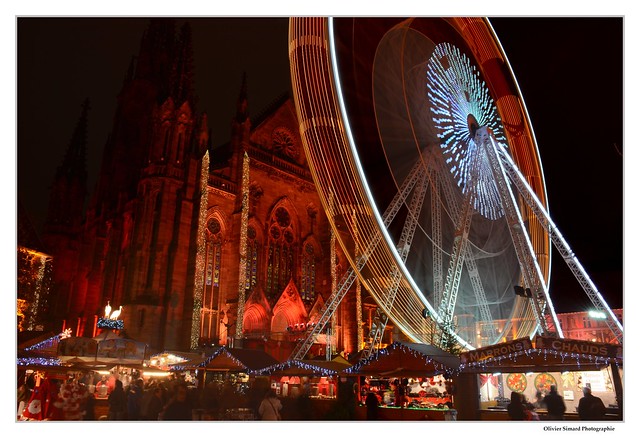 Variations sur la grande roue du marché de Noël de Mulhouse - The Ferris wheel of the Christmas market of Mulhouse, Alsace. Opus 6.