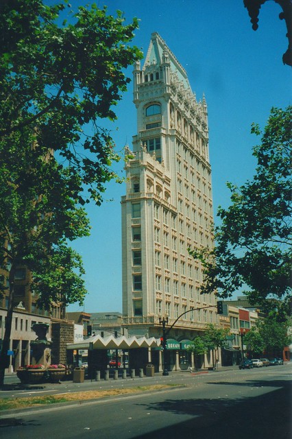 Oakland California  Ca ~ Cathedral Building ~ Historic Building ~ aka ~ Federal Realty Building  _ 1998 Film