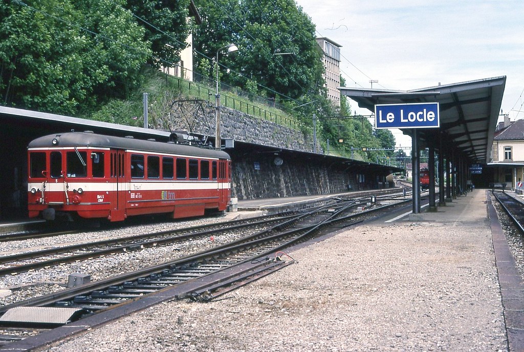 Trains Le Locle Les Brenets (Suisse)