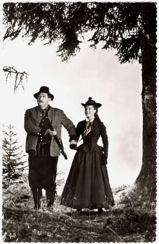 Gustav Knuth and Romy Schneider in Sissi (1955)