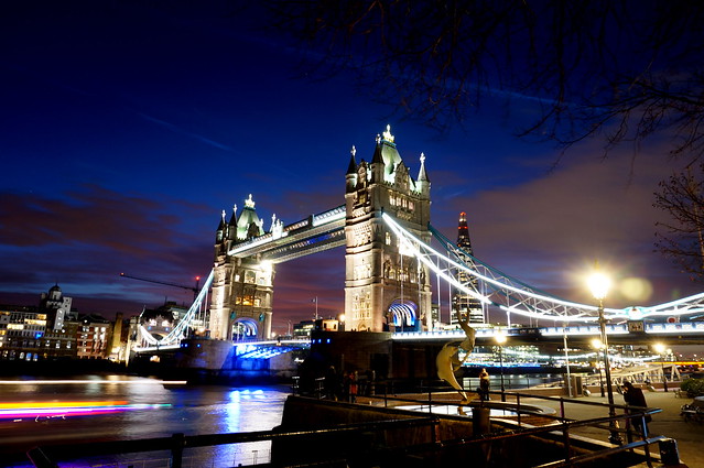Tower Bridge in the twilight