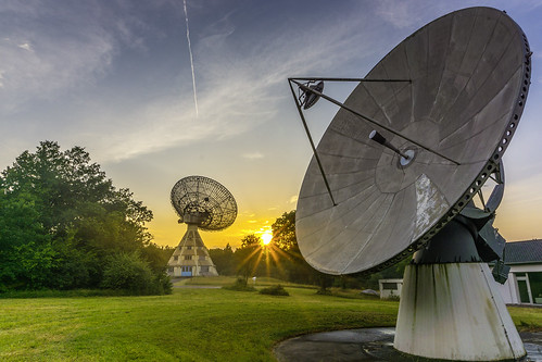 DSC2066 by ste.wi, The Astropeiler Stockert is a radio telescope on the Stockert  in the German Eifel Mountains. You se