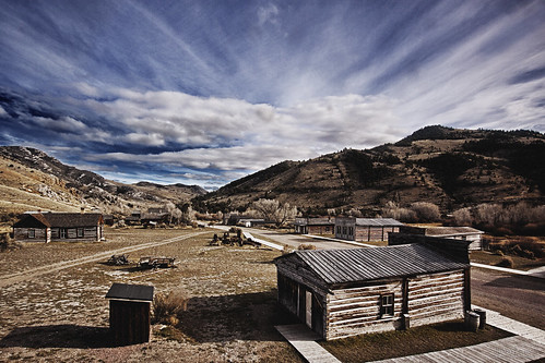 park abandoned rural montana state decay ghosttown bannack