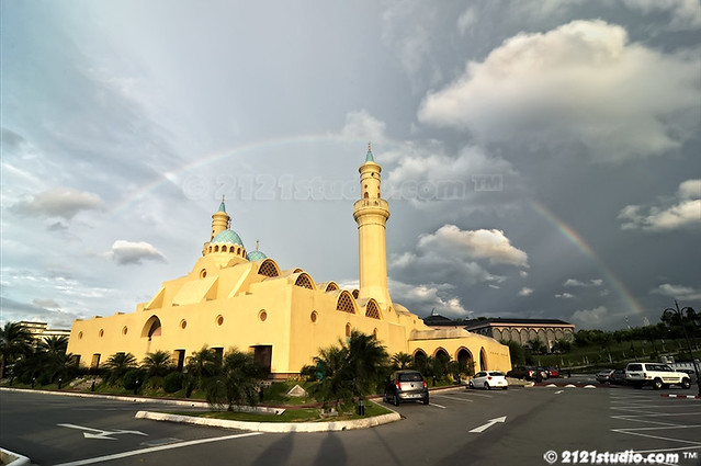 Rainbow over Masjid As Sholiheen