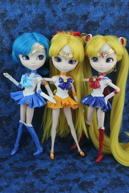 Sailor Mercury, Venus & Moon