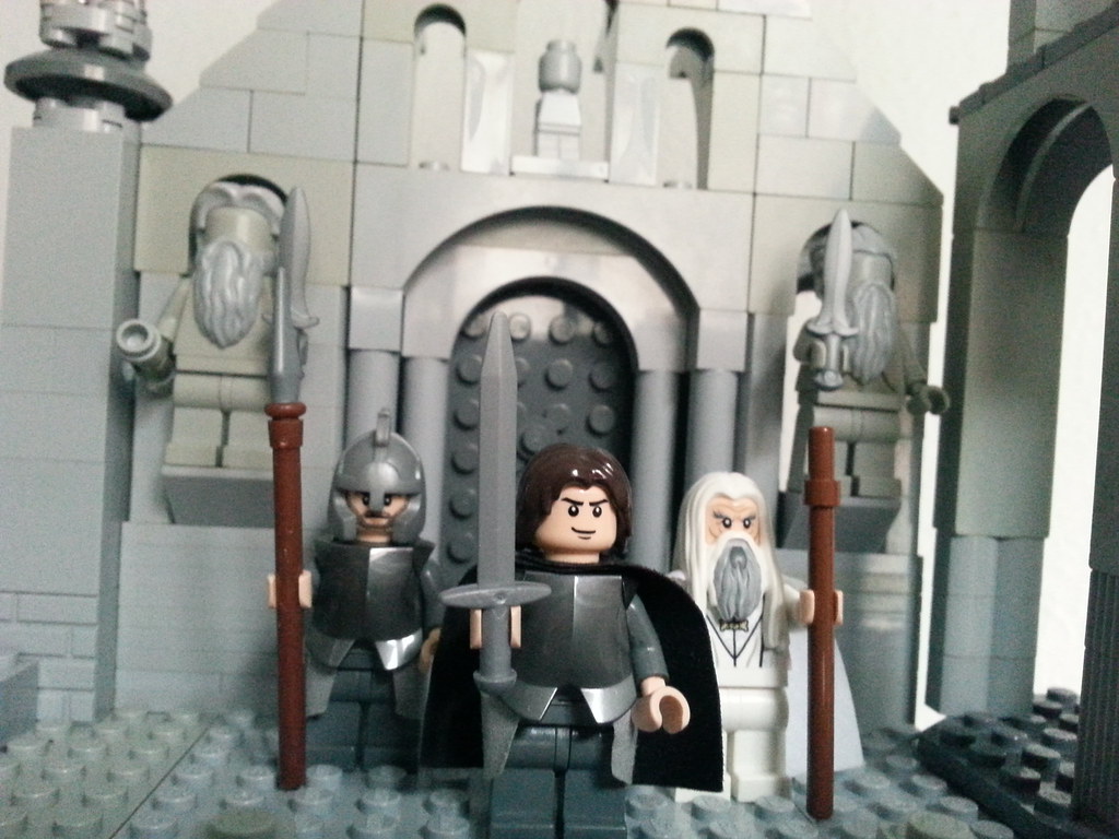 Gondor Guard Captain MINAS TIRITH LEGO MOC, Etel Enzos