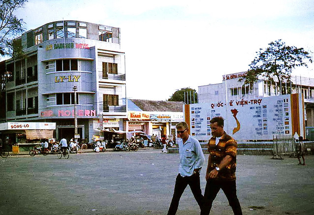 The Flags at Vung Tau 1967 - Photo by Bruce Tremellen
