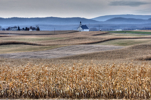 church andy rural landscape corn pennsylvania andrew fields tone aga hdri mapped photomatix highdynamicrangeimage aliferis diehlschurchofthebrethren