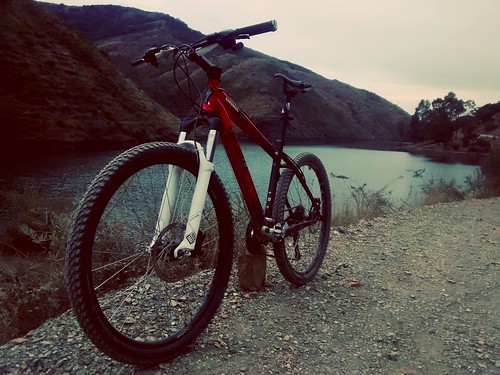 panorama mountain water bike bicycle dam mountainbike bicicleta panoramic mtb xc montaña specialized