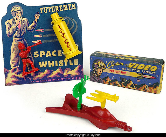 Captain Video Pursuit Ship & Futuremen Space Whistle - a photo on ...