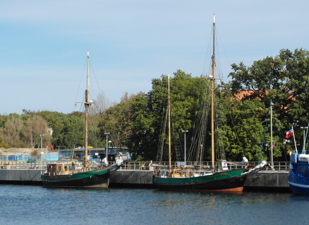 Segelschiffe in Kolobrzeg
