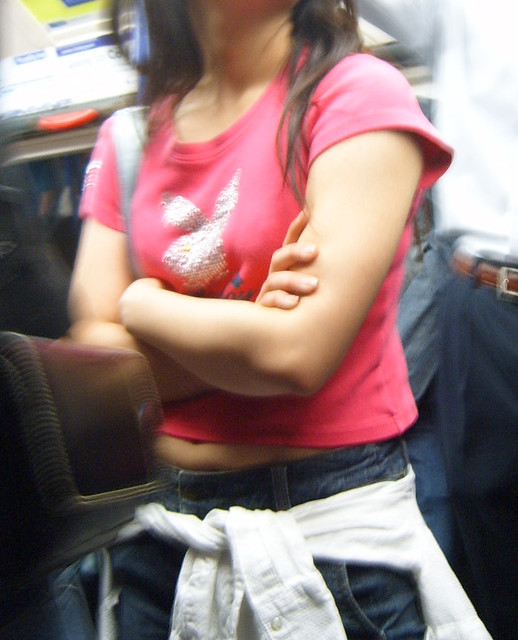 Playboy Girl - From my London Underground Tube Diary - Annie Mole - Flickr