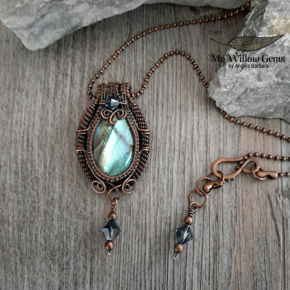 wire-wrapped-labradorite-necklace-mywillowgems-31 | Angela Barbara | Flickr