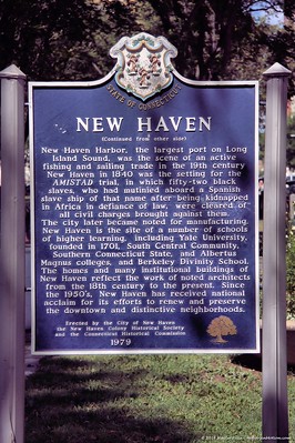 New Haven Historical Marker