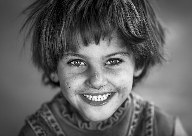 Yazidi Refugee Girl From Sinjar, Duhok, Kurdistan, Iraq
