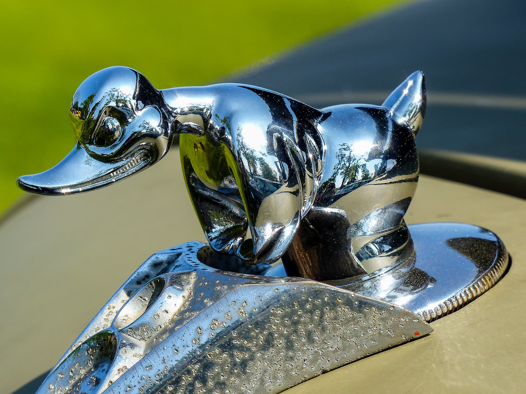 Angry Duck Hood Ornament