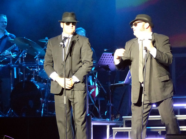 Geoff and Chris Dahl as Blues Brothers