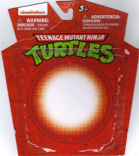 MONOGRAM INTERNATIONAL :: TEENAGE MUTANT NINJA TURTLES; COLLECTIBLE FIGURINES / RAPHAEL ..card backer (( 2014 )) by tOkKa