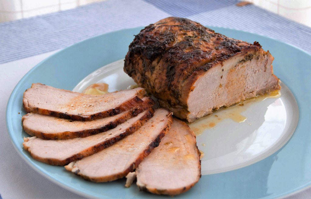 Cerdo asado. Roast pork | Cómo preparar cerdo asado al horno… | Flickr