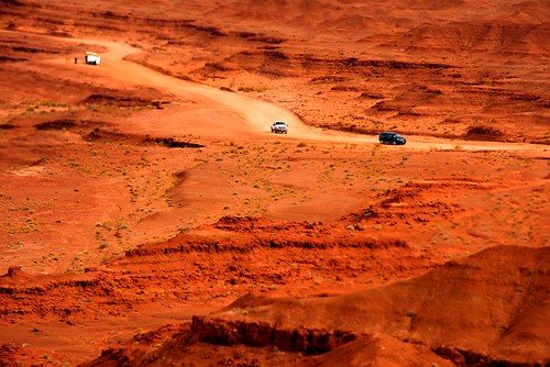 road travel explore d810 fourwheeling desert tiltshift dirtroad truck monumentvalley