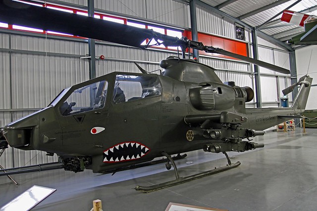 70-15990 AH-1F BELL COBRA MUSEUM OF ARMY FLYING MIDDLE WALLOP 2013