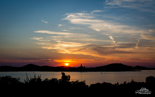 sunset sea summer sky sun island coast croatia more adriatic betina hrvatska otok jadran nebo obala zalazak murter ljeto sunce