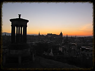 Edinburgh Sunset.