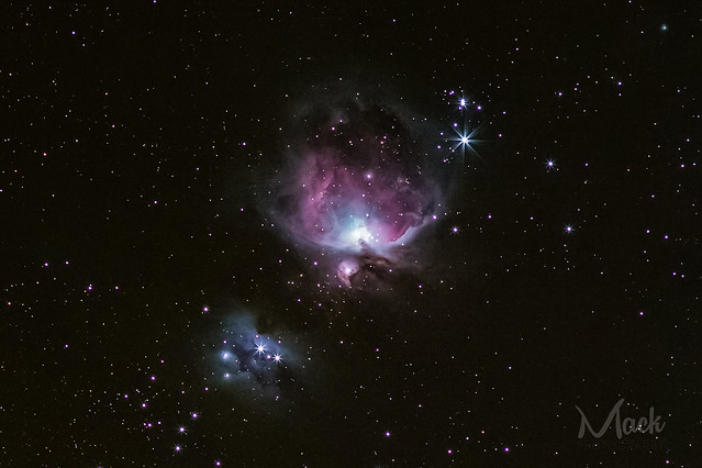 Orion Nebula - 600D @100%
