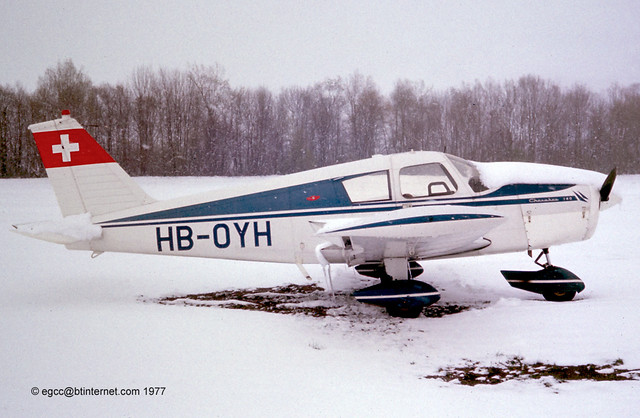 HB-OYH - 1965 build Piper PA-28-140, still current