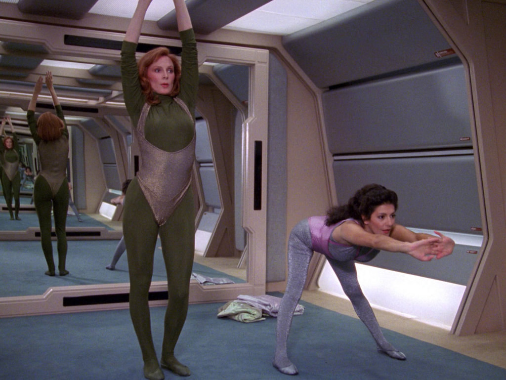 Dr Beverly Crusher and Counselor Deanna Troi 2.