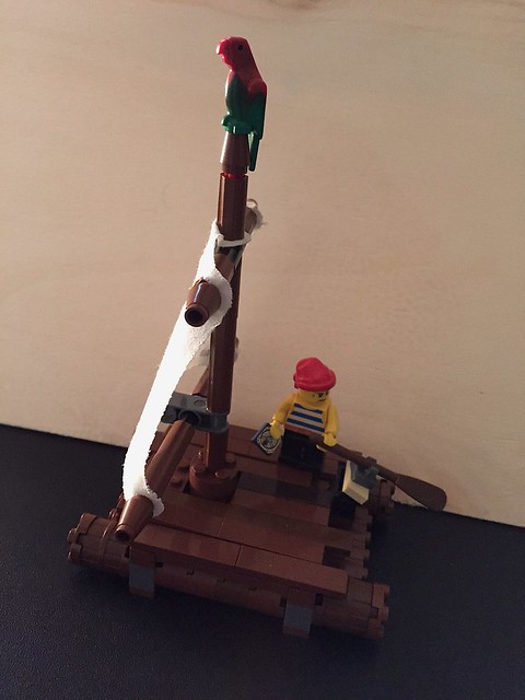 Lego MOC • Pirate's raft