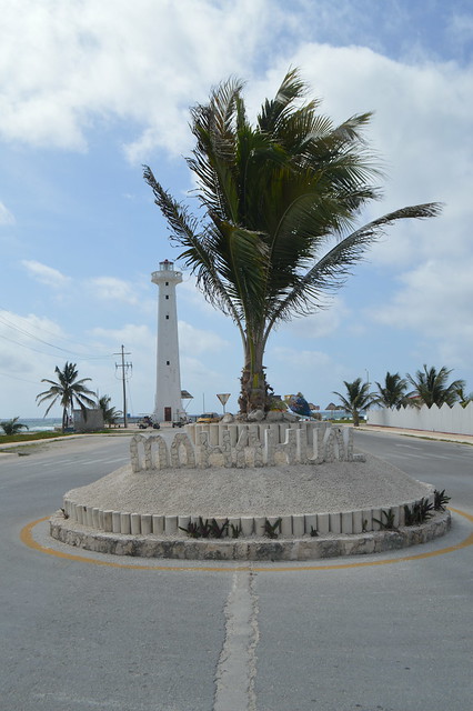 Mahahual Caribbean Sea beach Village highway street art in Costa Maya, Quintana Roo, Yucatán Peninsula, México