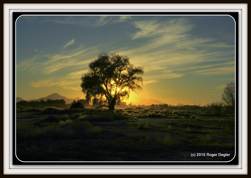 sunset arizona sky usa color leaves clouds cottonwoodtree santanvalley