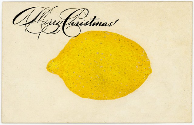 I'm Sending You a Lemon for a Merry Christmas