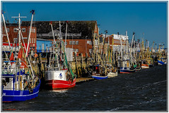 Cuxhaven, Fischkutter am Nordseekai