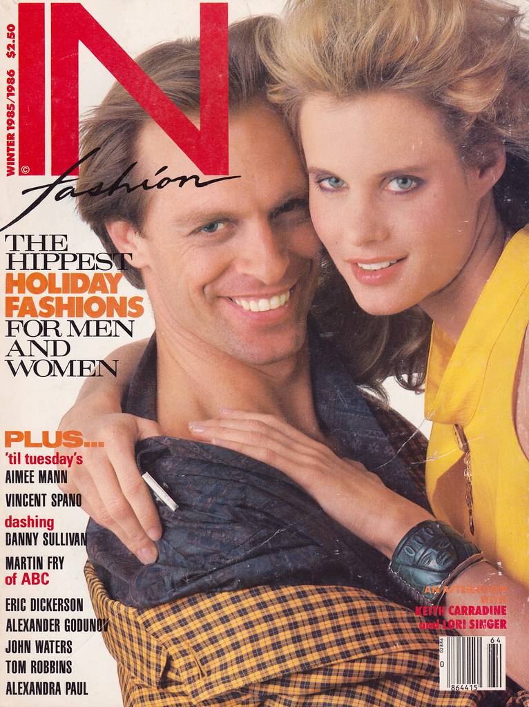 Keith Carradine and Lori Singer 1985 | shot by Barry McKinle… | Flickr