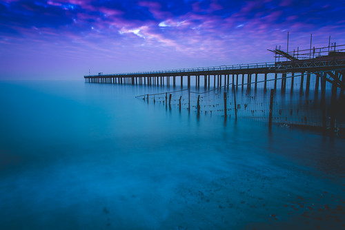 pier longexposure sea seascape beach water landscape felixstowe suffolk nikon simontalbothurnphotography
