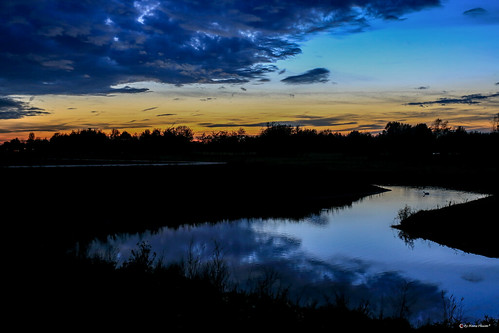 sunset nederland canon5d bluehour gelderland elst hanspluim