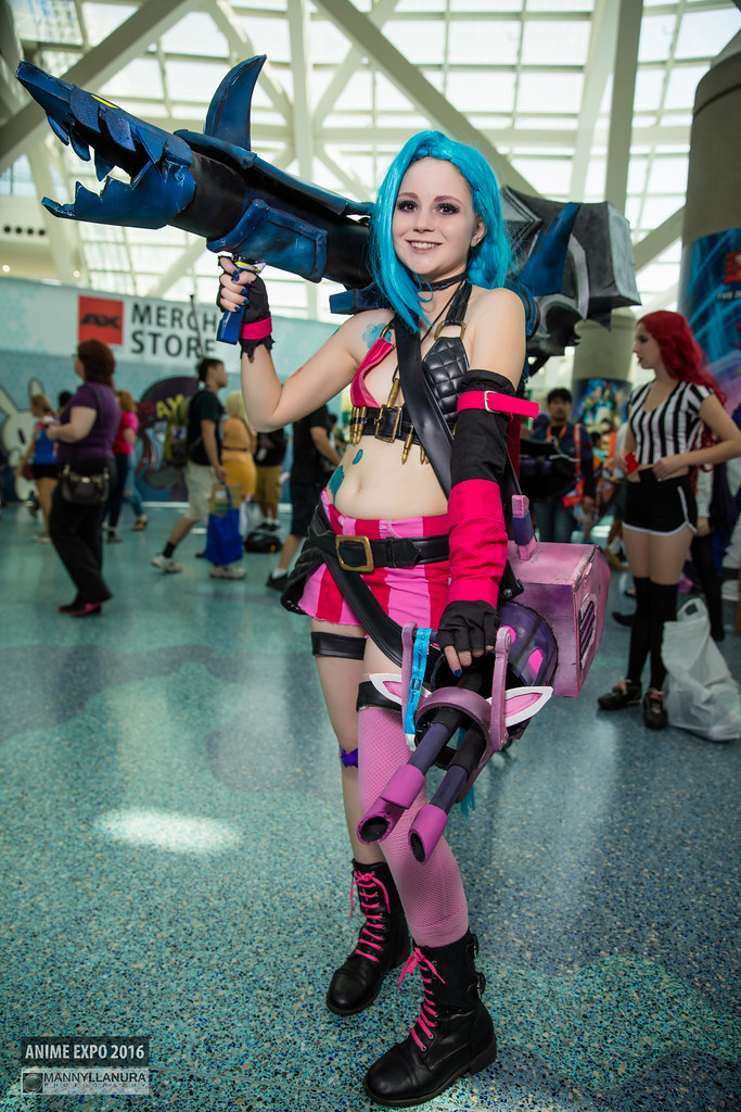 Anime Expo 2016 Cosplay Jinx League of Legends