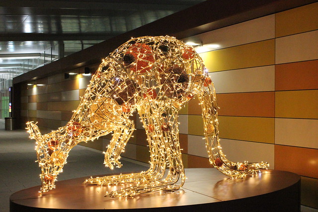 Christmas Decoration At Perth Airport