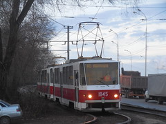 Samara tram Tatra T6B5SU 1045