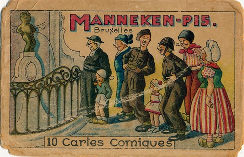 Manneken Pis 10 cartes comiques cover pm 1940 | janwillemsen | Flickr