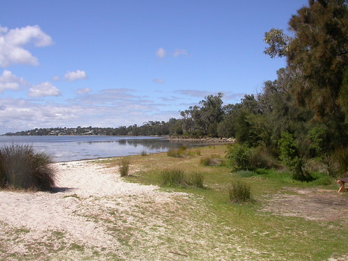 water landscape australia estuary westernaustralia peelestuary