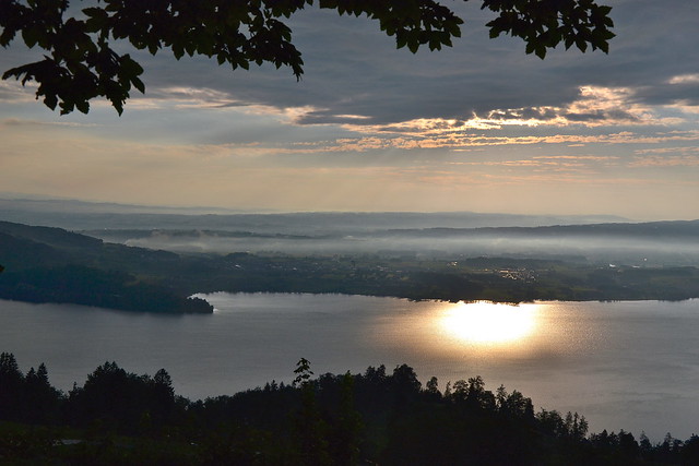 Evening above the Lake of Zug