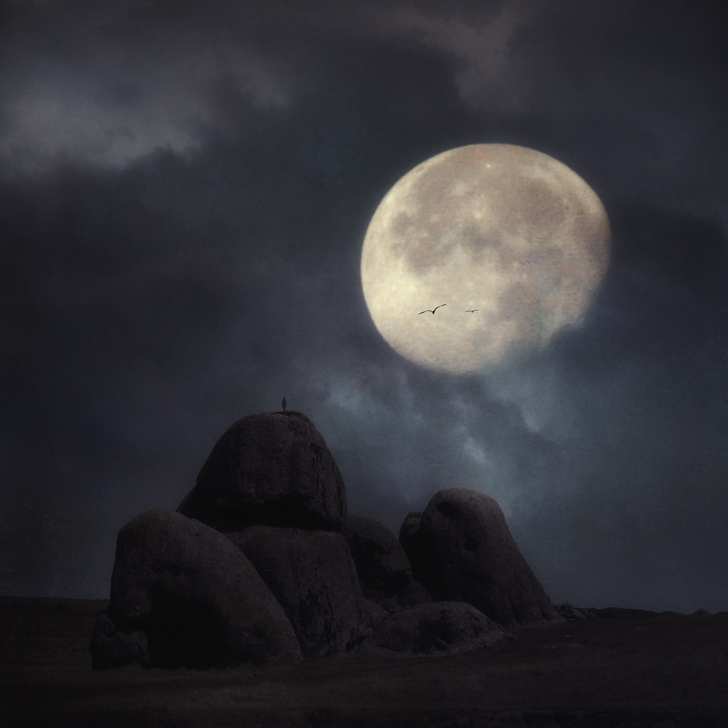 Одинокая луна розовая. Одиноко Луна. Одинокая Луна. Лунное одиночество. Картины одинокой Луны.